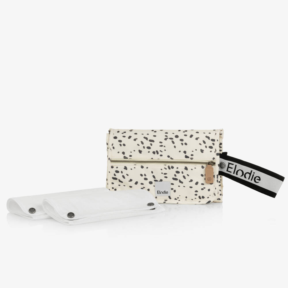 Elodie-Girls Ivory Spotty Nursery Pad | Childrensalon Outlet