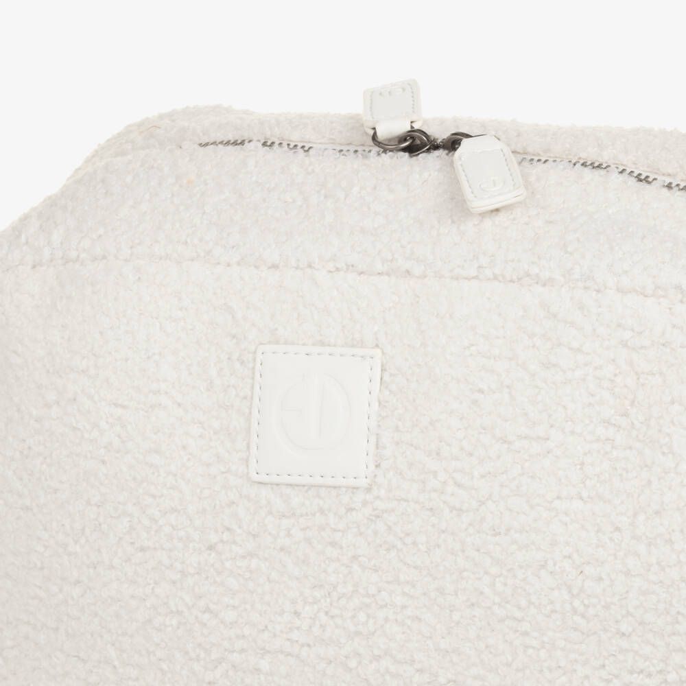 Elodie-Girls White Textured Shell Bag | Childrensalon Outlet