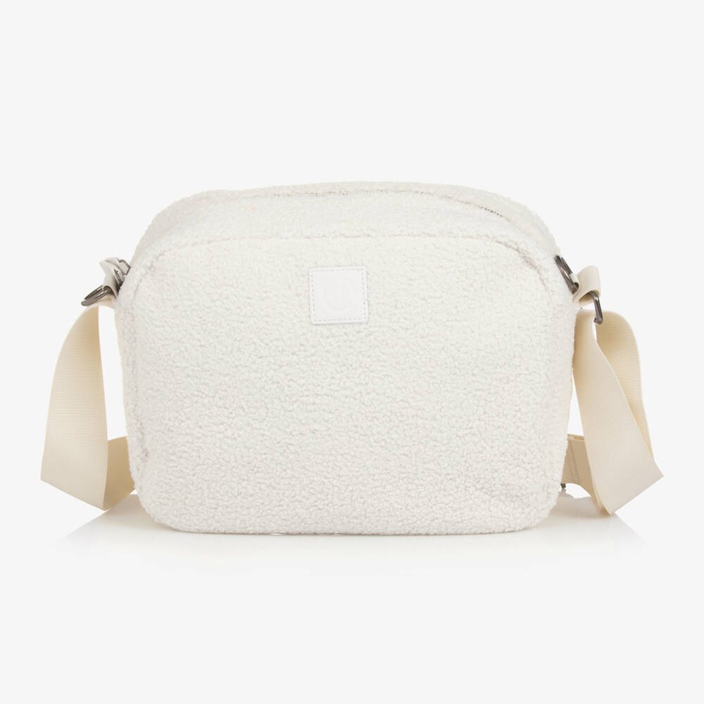 Elodie-Girls White Textured Shell Bag | Childrensalon Outlet