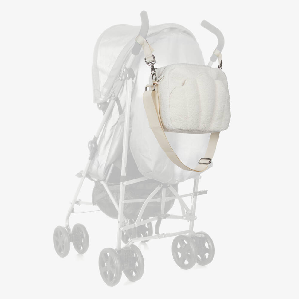 Elodie-Girls White Textured Shell Bag | Childrensalon Outlet