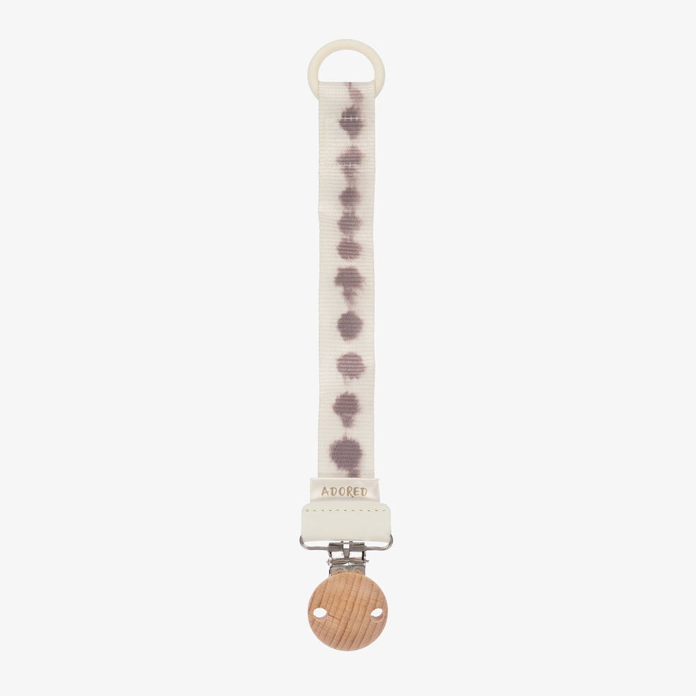 Elodie-Ivory Adored Dummy Clip | Childrensalon Outlet