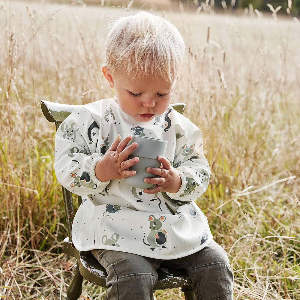 إلودي-مريلة لون عاجي للأطفال | Childrensalon Outlet