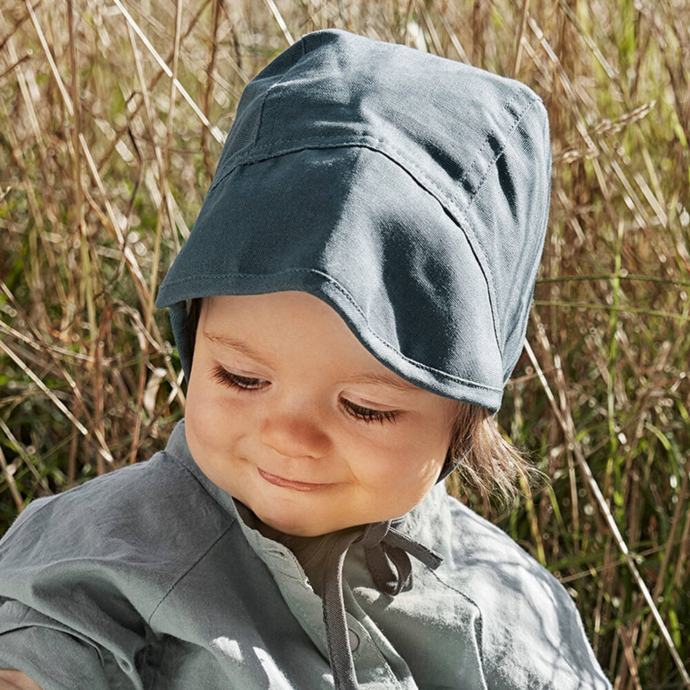 Elodie-Синий чепец для малышей (SPF30) | Childrensalon Outlet