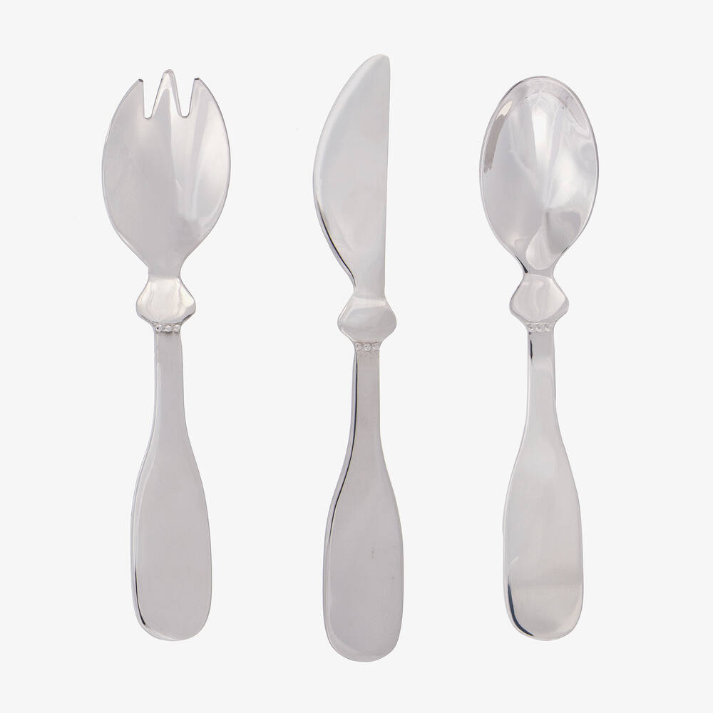 Elodie-Silver Cutlery Set | Childrensalon Outlet