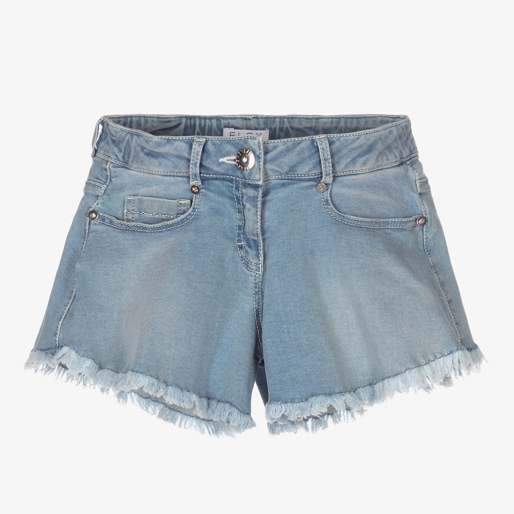 Elsy - Short évasé en denim | Childrensalon