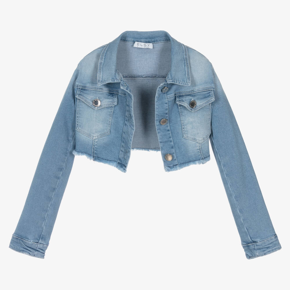 新品 SLY限定商品 CROP DENIM JK-AB BLU SLY | 【LIMITED ITEM】CROP DENIM JK-AB (デニムジャケット