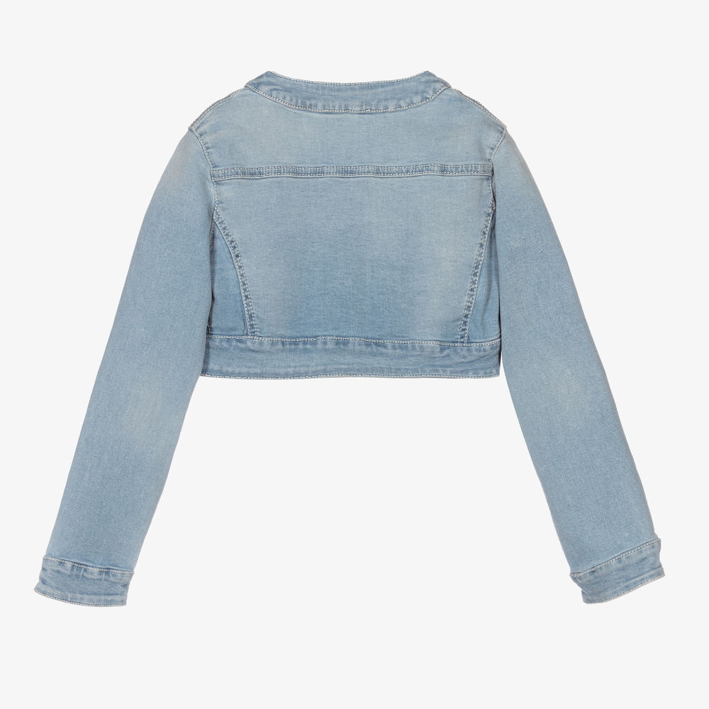 Elsy-Голубая джинсовая куртка для девочек | Childrensalon Outlet