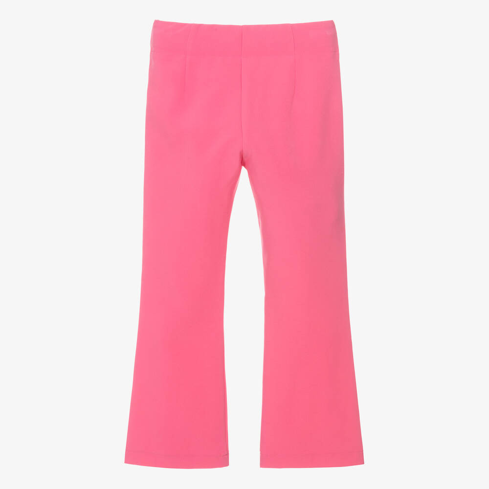 Elsy-Розовые брюки-клеш для девочек | Childrensalon Outlet