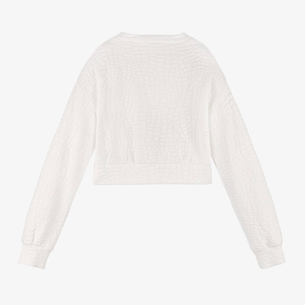 إلسي-سويتشيرت لون عاجي للبنات | Childrensalon Outlet