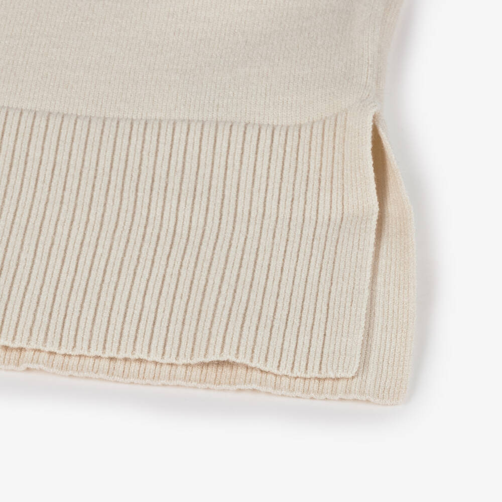 Elsy-Girls Cream Knit Pullover | Childrensalon Outlet