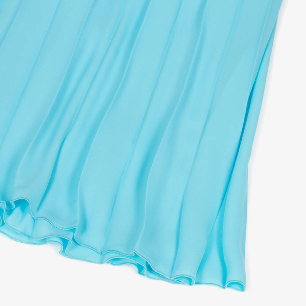 couture by Elsy-Girls Elegant Blue Crepe Trousers | Childrensalon Outlet