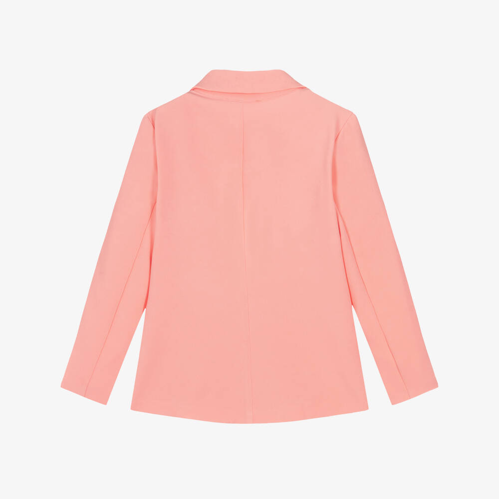 couture by Elsy-Girls Elegant Pink Crêpe Jacket | Childrensalon Outlet