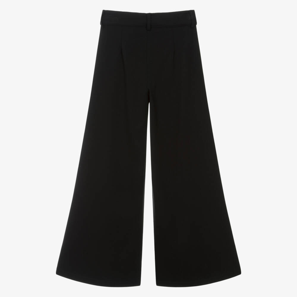 Elsy-Girls Glitter Black Trousers | Childrensalon Outlet