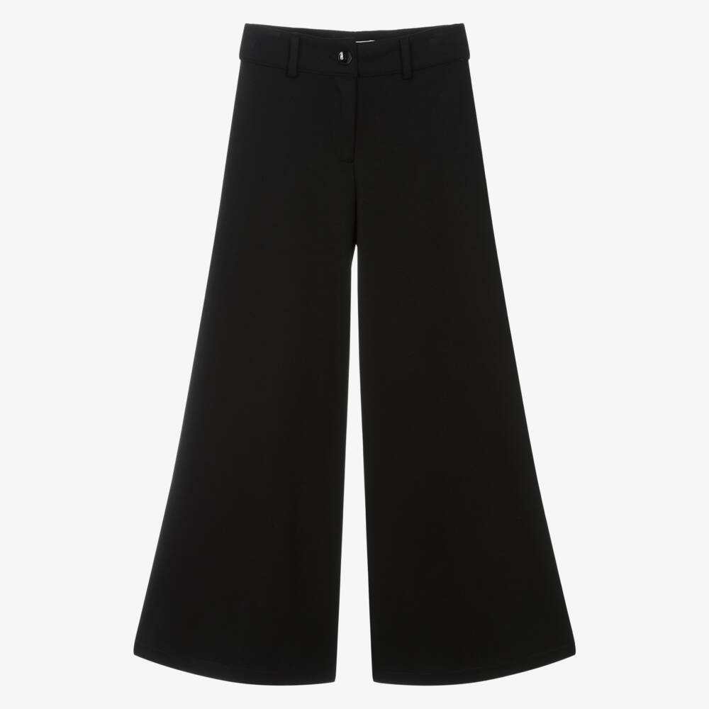 Elsy-Girls Glitter Black Trousers | Childrensalon Outlet