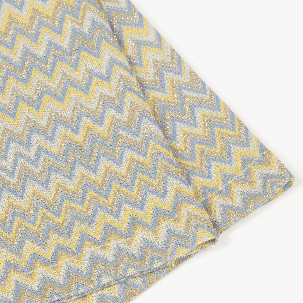 Elsy couture by-Girls Gold & Yellow Zigzag Jumpsuit | Childrensalon Outlet