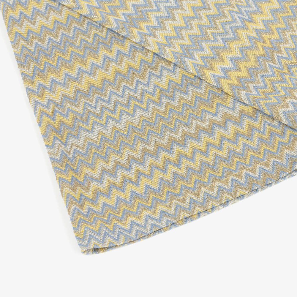 Elsy couture by-Girls Gold & Yellow Zigzag Trousers | Childrensalon Outlet