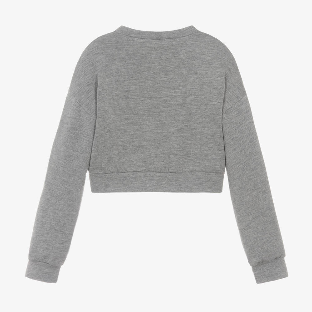Elsy-سويتشيرت بوردة لون رمادي للبنات | Childrensalon Outlet