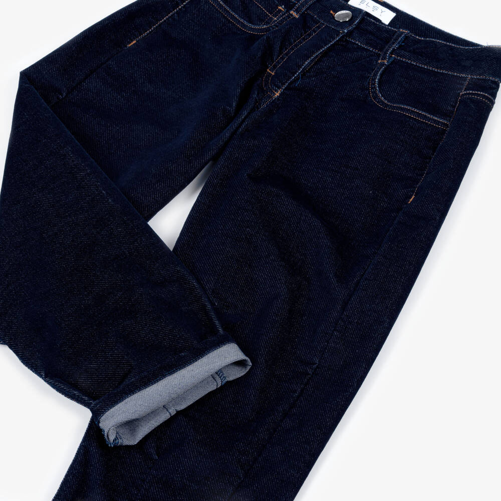 Elsy-Girls Indigo Barrel Trousers | Childrensalon Outlet