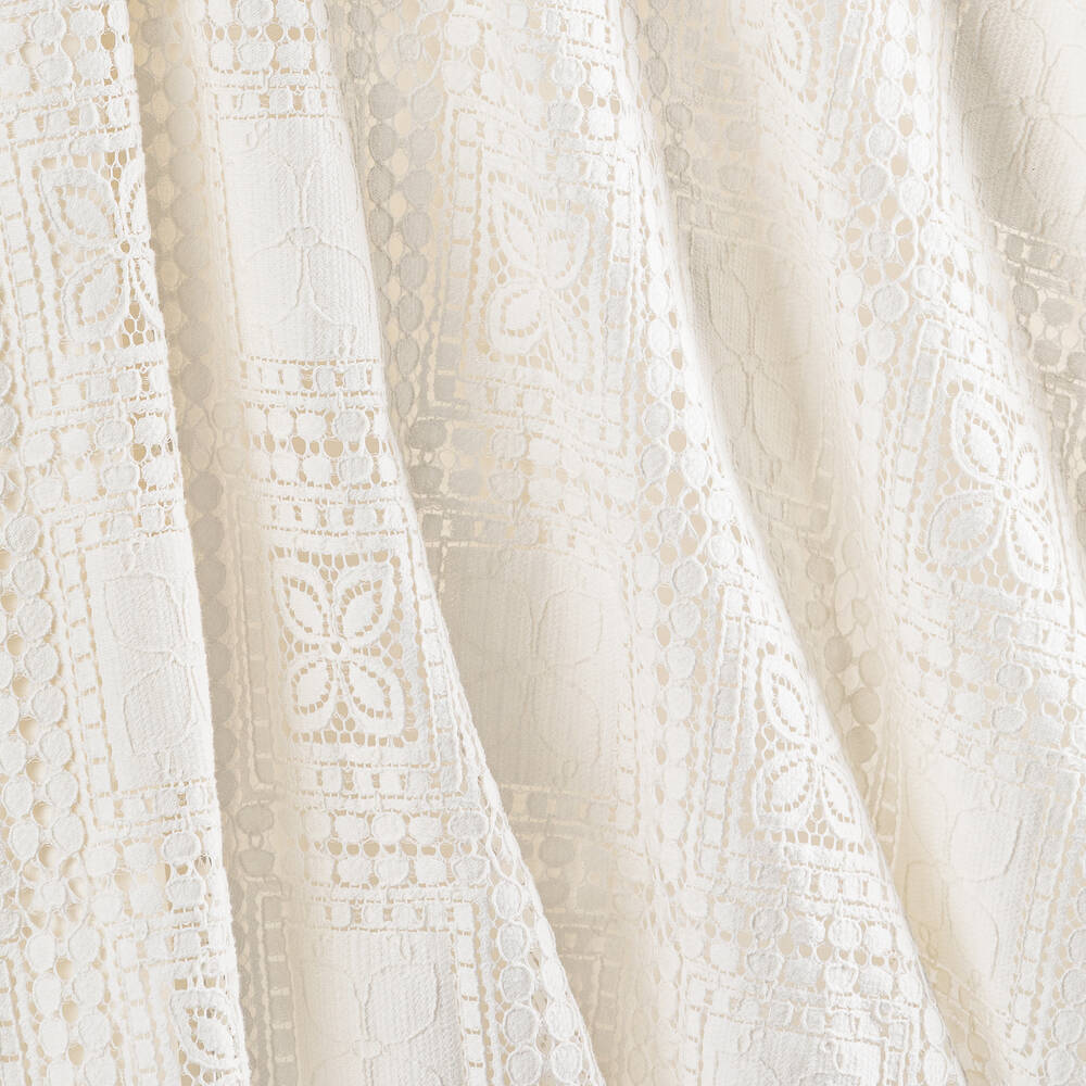 إلسي-فستان دانتيل جوبير لون عاجي | Childrensalon Outlet