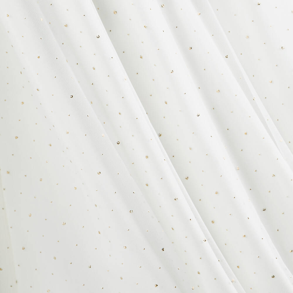 إلسي-جمبسوت بأرجل واسعة كريب لون عاجي للبنات | Childrensalon Outlet