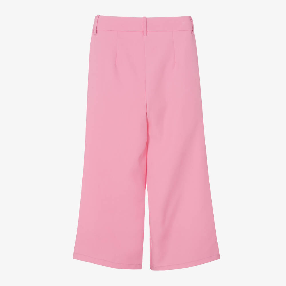 Elsy-Girls Pink Wide Leg Trousers | Childrensalon Outlet