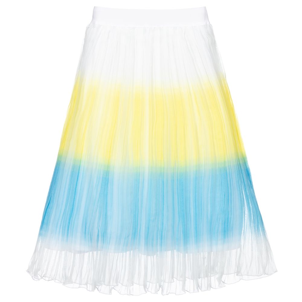 Elsy - Girls Pleated Midi Skirt | Childrensalon