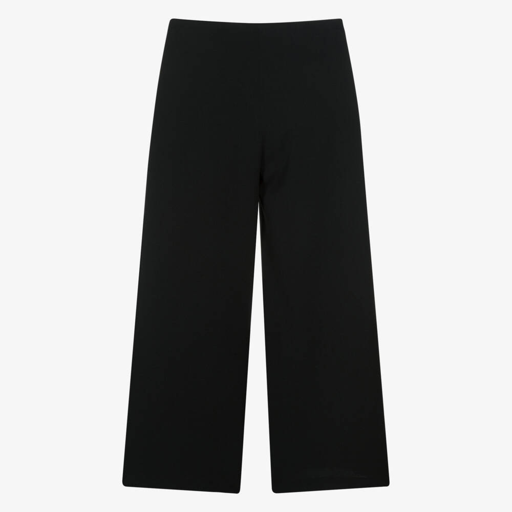 Elsy-Girls Sleek Black Palazzo Pants | Childrensalon Outlet