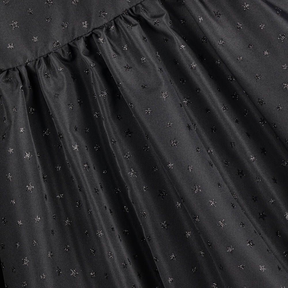 إلسي-فستان براق لون أسود | Childrensalon Outlet