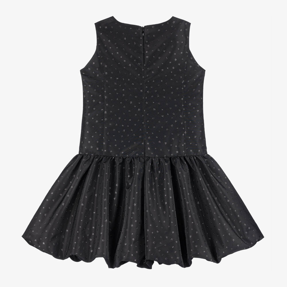 إلسي-فستان براق لون أسود | Childrensalon Outlet
