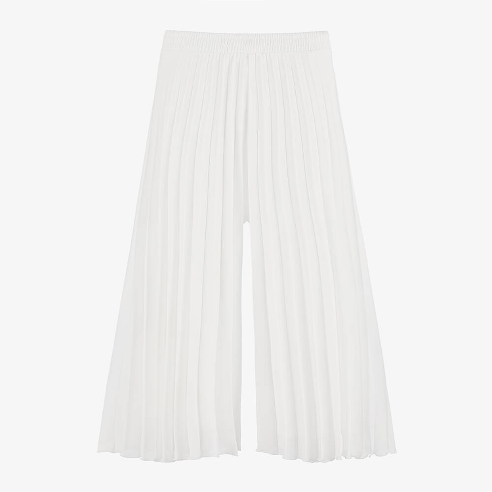 Girls pleated pants shop