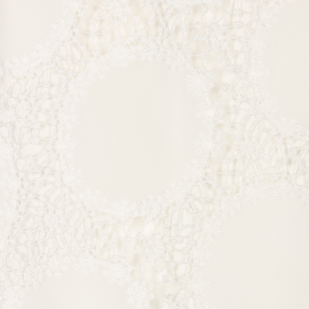 Elsy-Ivory Chiffon & Lace Blouse | Childrensalon Outlet