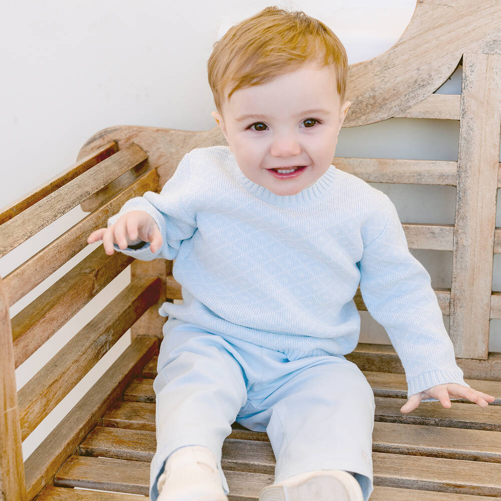 Pull bleu bebe online