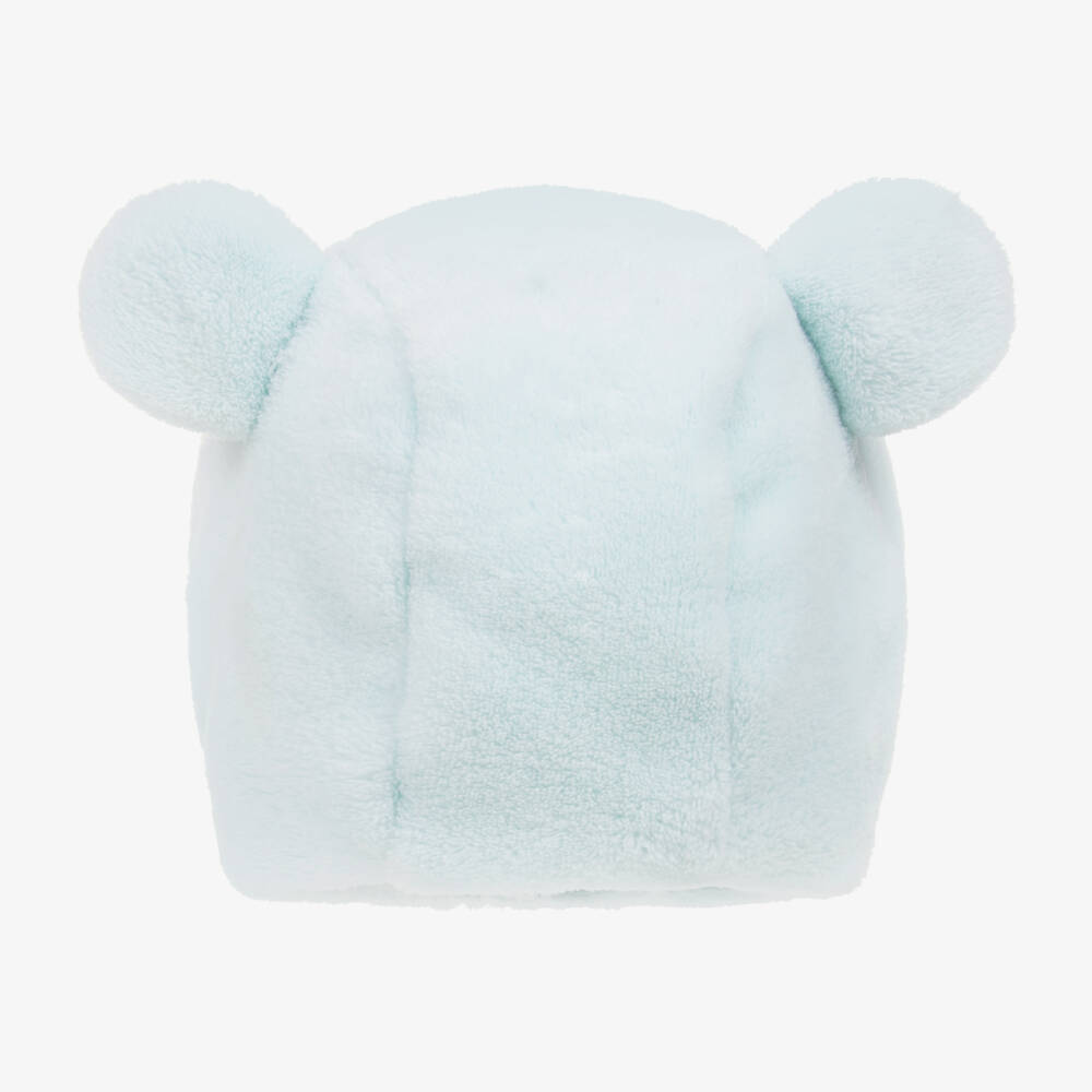 Emile et Rose-Boys Soft Blue Bear Hat | Childrensalon Outlet