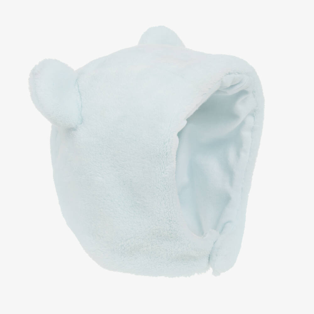 Emile et Rose-Boys Soft Blue Bear Hat | Childrensalon Outlet