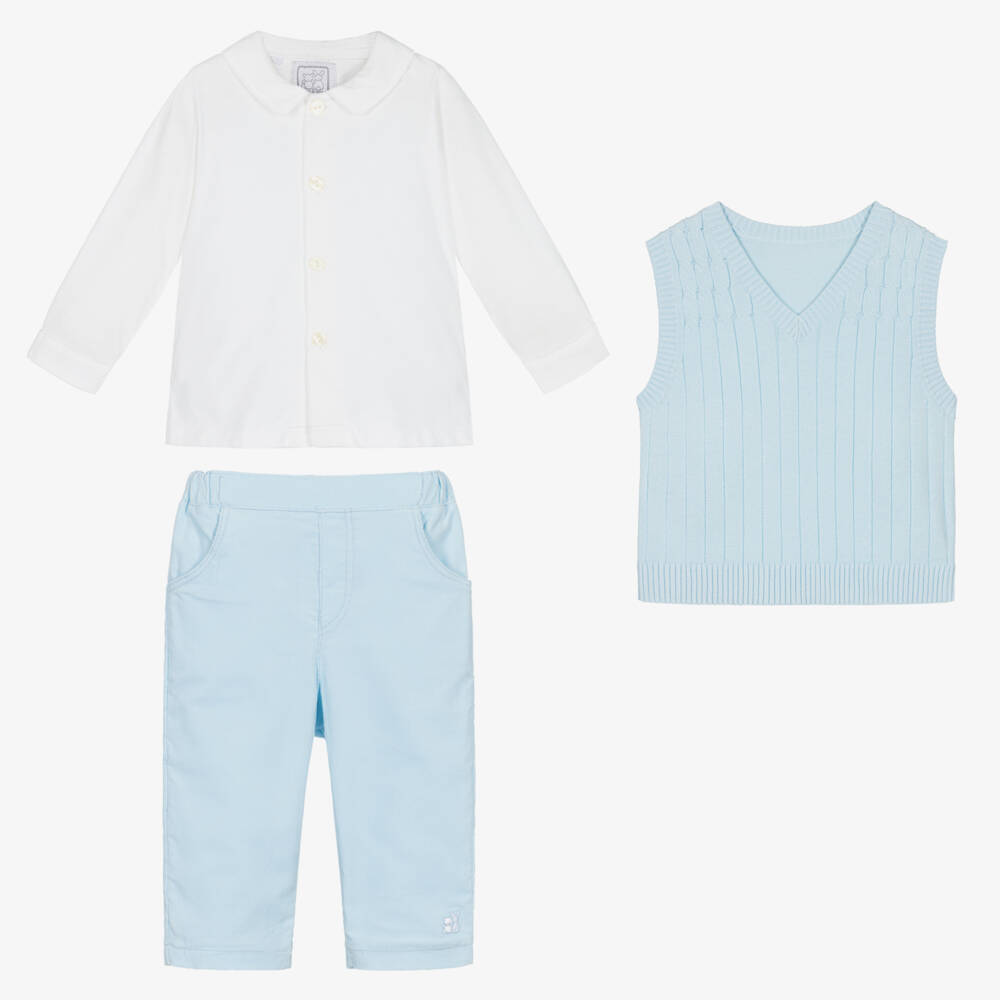 Emile et Rose-Синий хлопковый комплект для мальчиков | Childrensalon Outlet