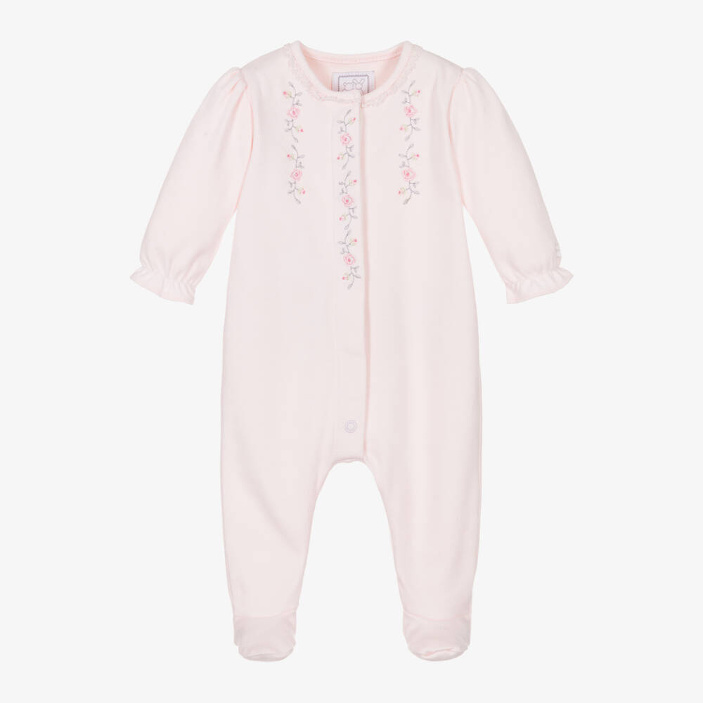 Emile et Rose-Розовый кружевной боди для девочек | Childrensalon Outlet