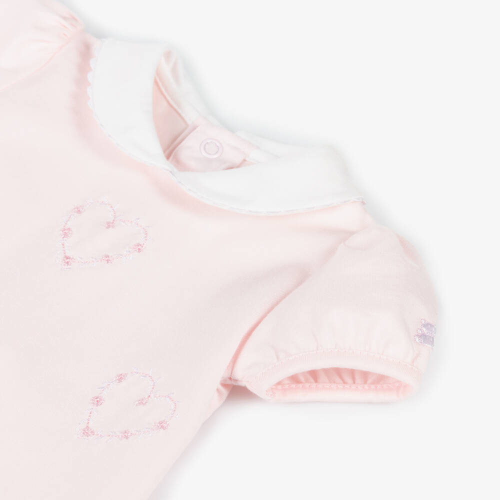 Emile et Rose-Girls Rosebud Embroidered Shortie Delight | Childrensalon Outlet