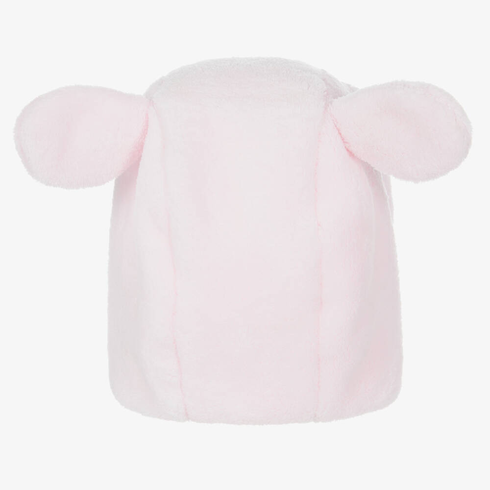 Emile et Rose-Girls Soft Pink Bunny Ear Hat | Childrensalon Outlet