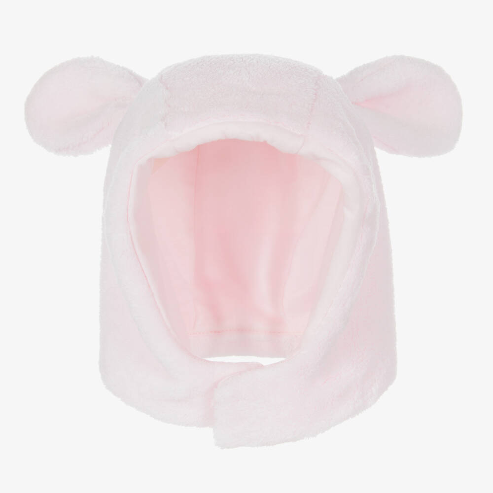 Emile et Rose-Girls Soft Pink Bunny Ear Hat | Childrensalon Outlet