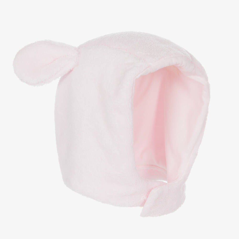 Emile et Rose-Girls Soft Pink Bunny Ear Hat | Childrensalon Outlet