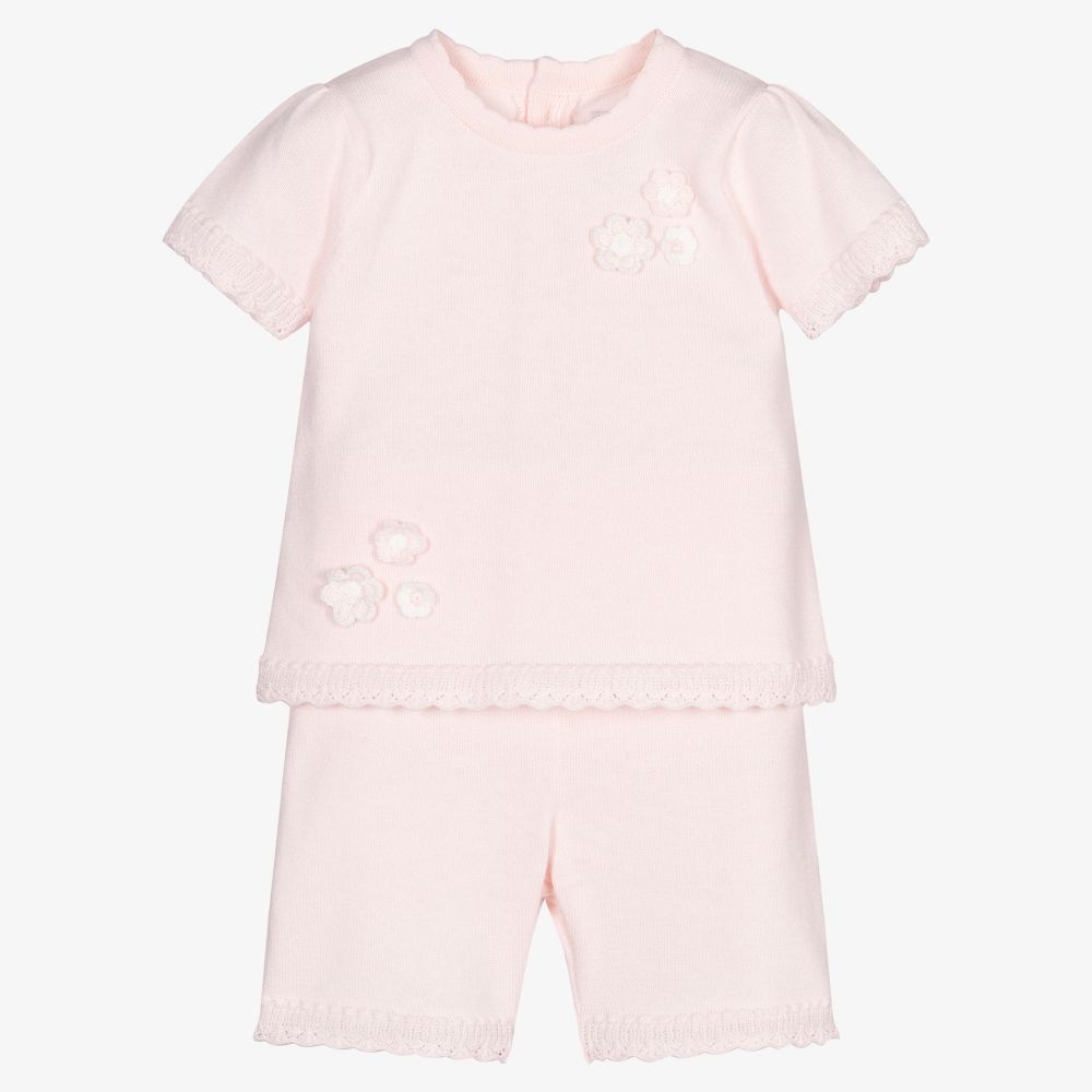 Emile et Rose - Ens. short rose en coton | Childrensalon