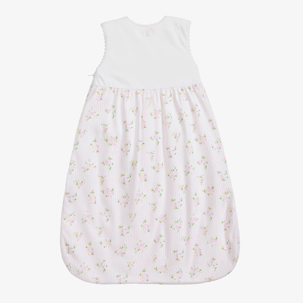 Emile et Rose-Pink Floral Sleeping Bag | Childrensalon Outlet