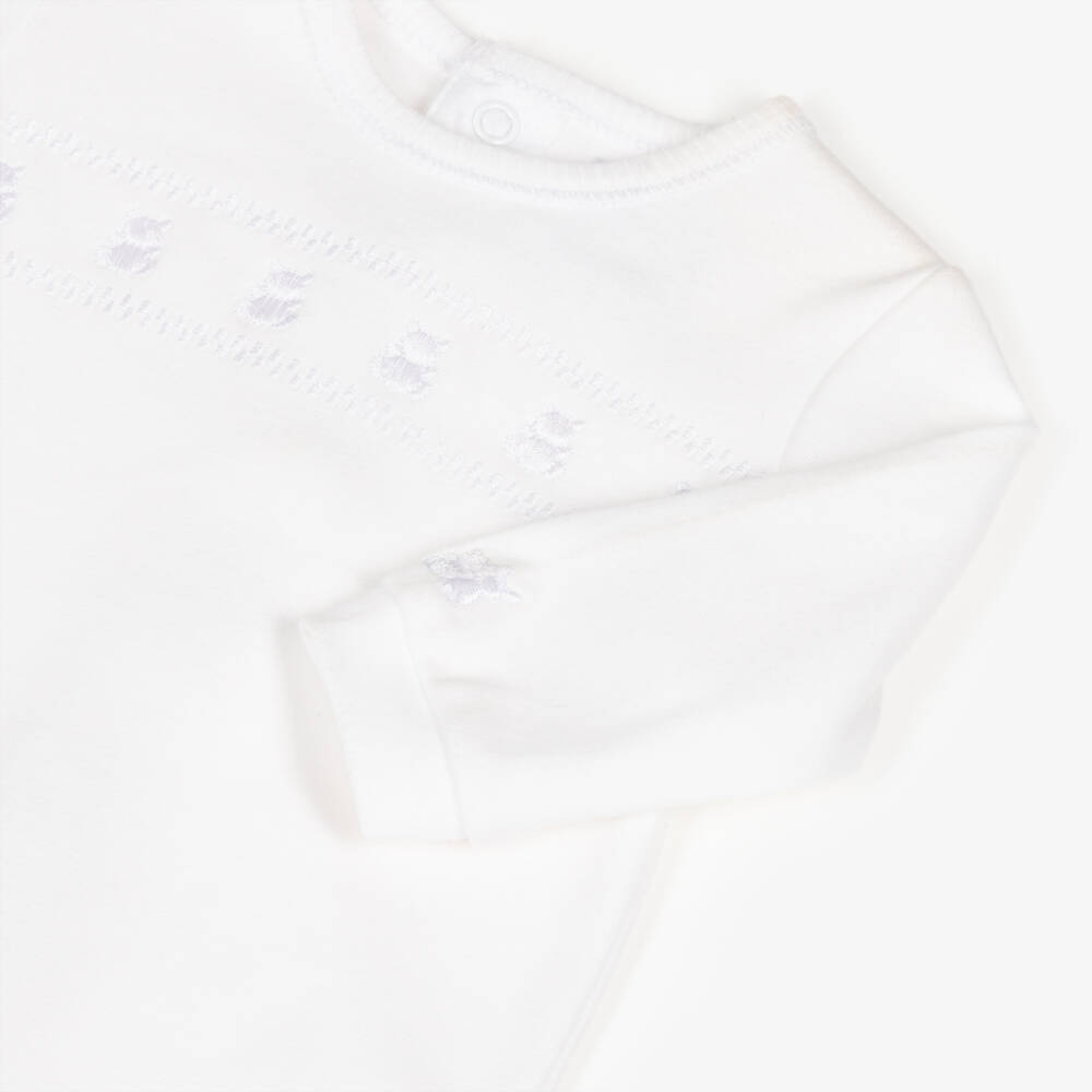 Emile et Rose-Комплект кремовый из хлопка с мишкой для малышей | Childrensalon Outlet