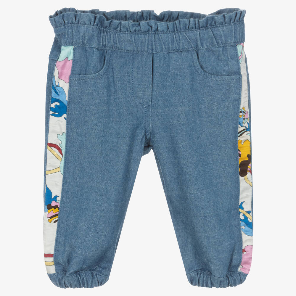 PUCCI - Baby Girls Ranuncoli Trousers | Childrensalon