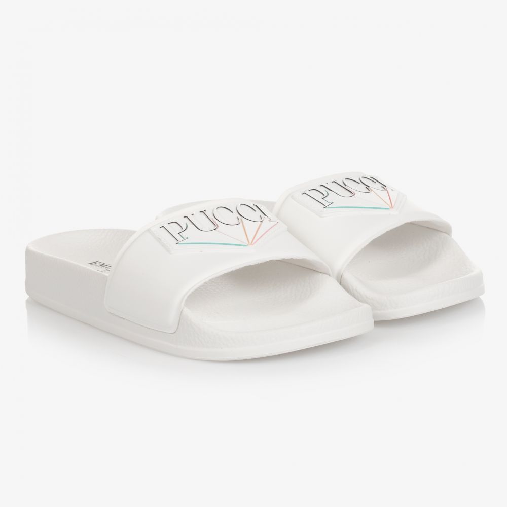 PUCCI - Sandales blanches Fille | Childrensalon