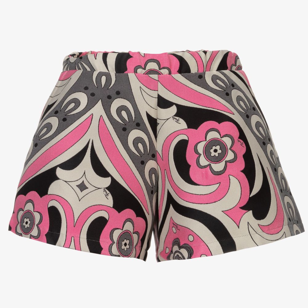 PUCCI - Teen Shorts in Pink und Schwarz | Childrensalon