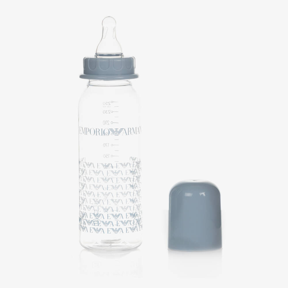 Emporio Armani-Baby Boys 4 Piece Blue Bottle Set | Childrensalon Outlet