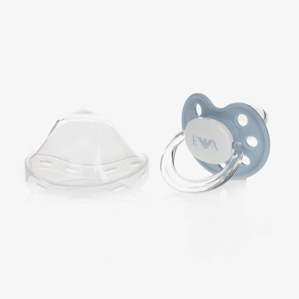 Emporio Armani-Baby Boys 4 Piece Blue Bottle Set | Childrensalon Outlet