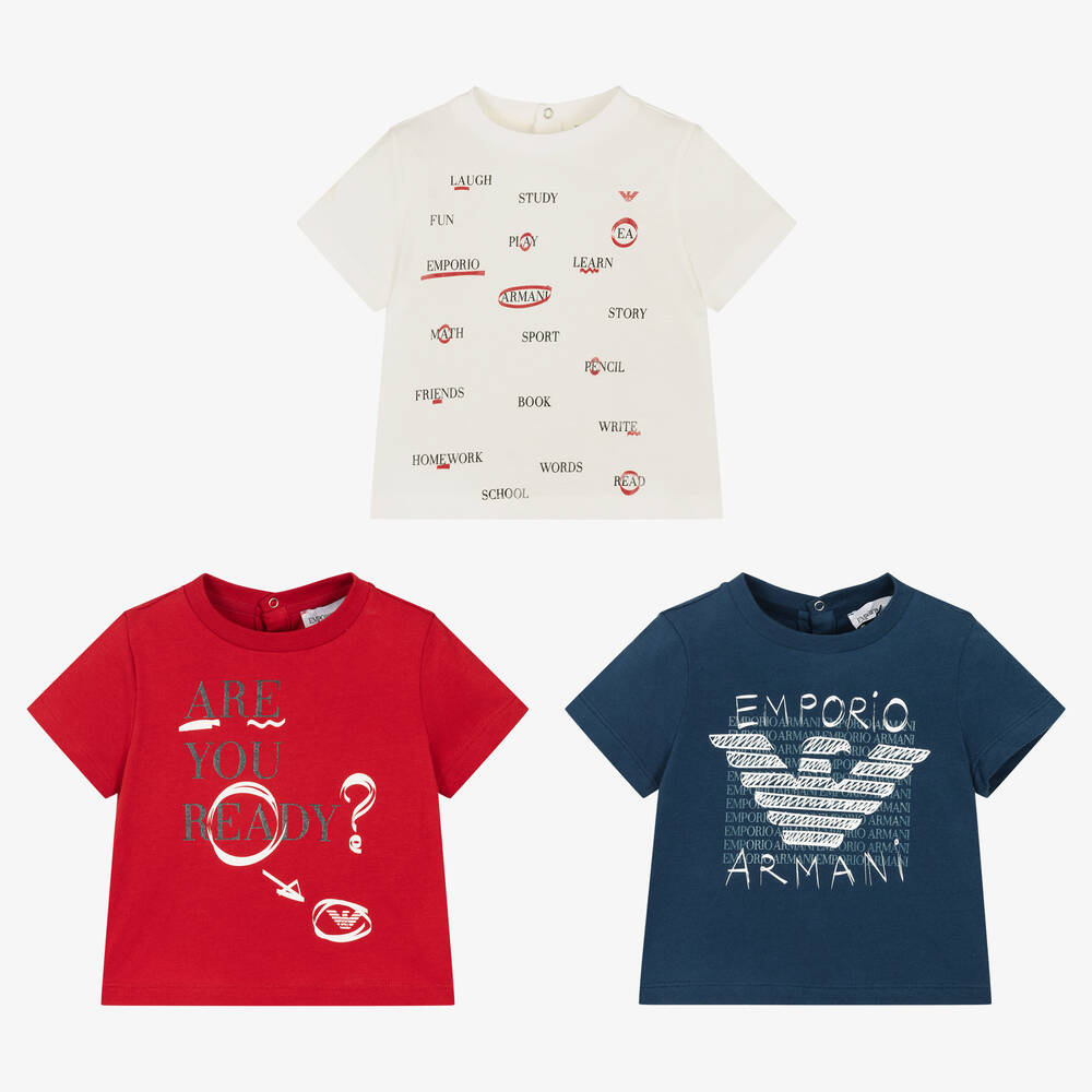 Children's armani t shirts store