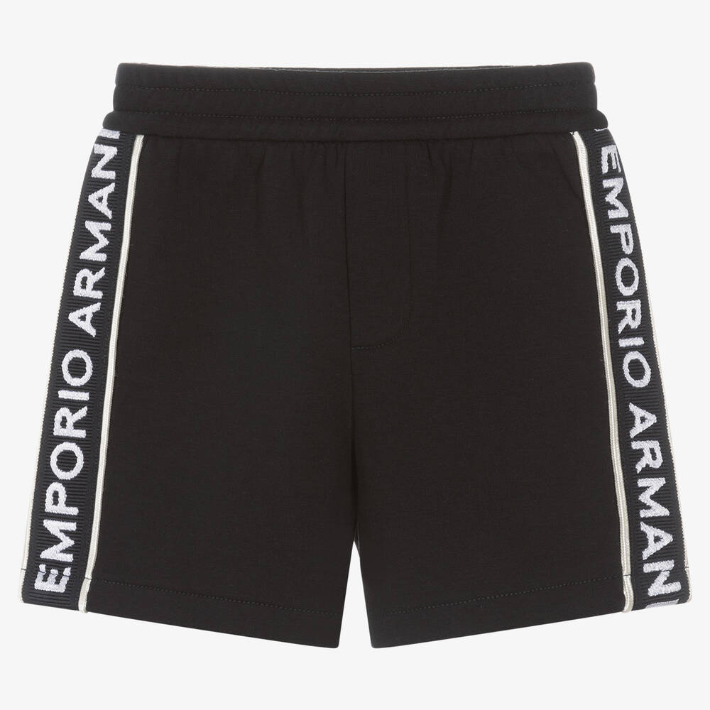 Emporio Armani - Navyblaue Baby-Jersey-Shorts (J) | Childrensalon
